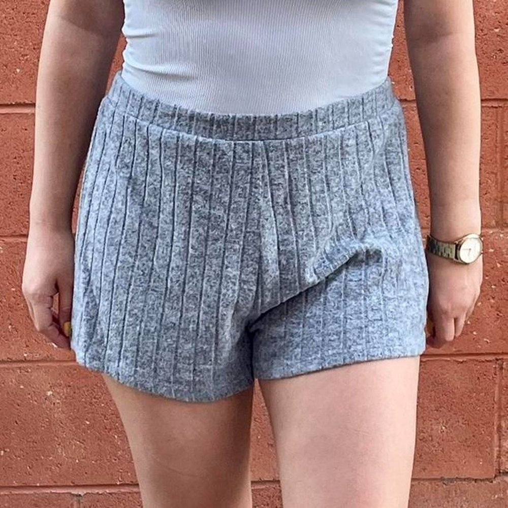 NWOT Gray Soft Comfy Shorts
